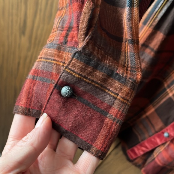 Plaid shirt dress, tunic, duster - Picture 3 of 9